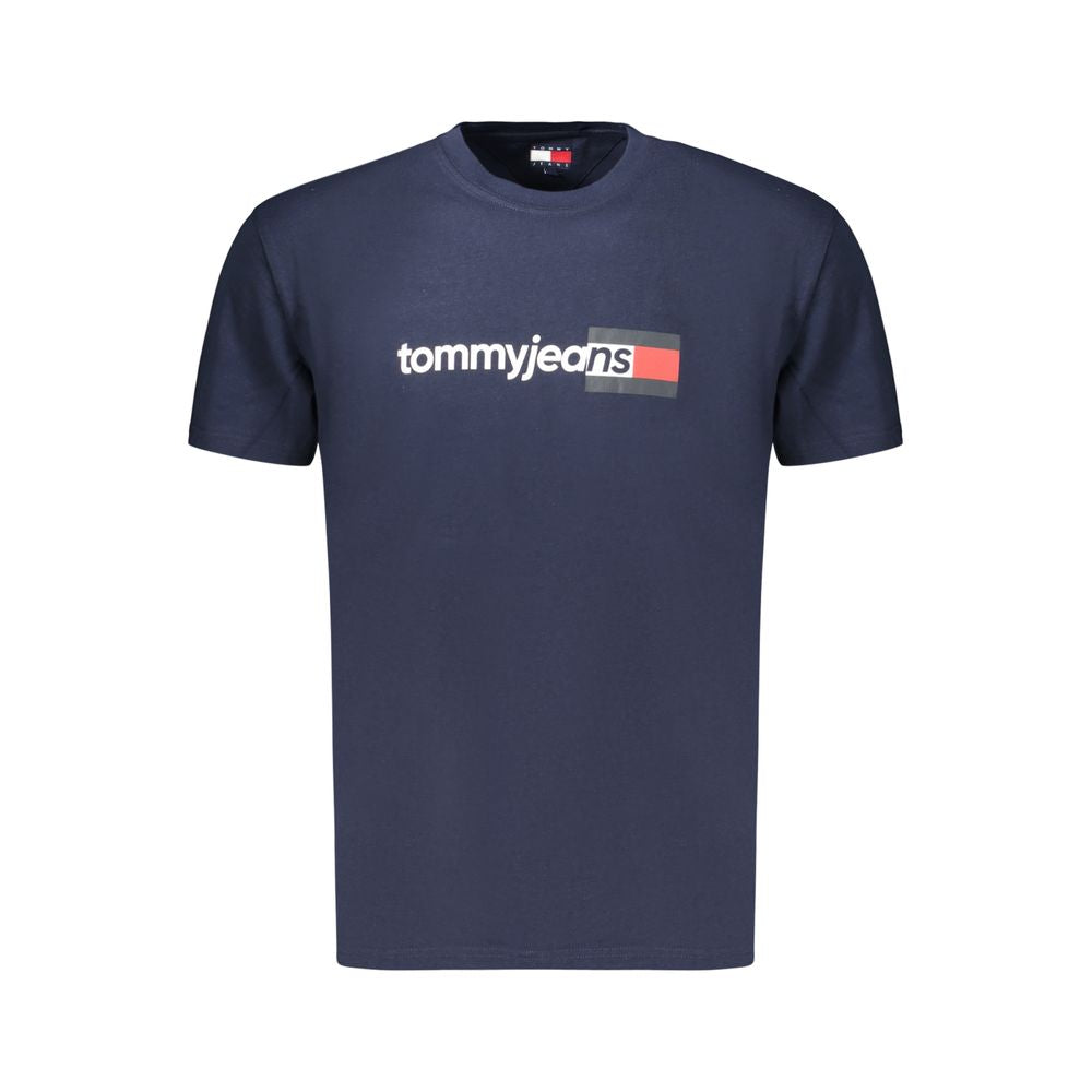 Tommy Hilfiger Blu Cotton Mens T-Shirt