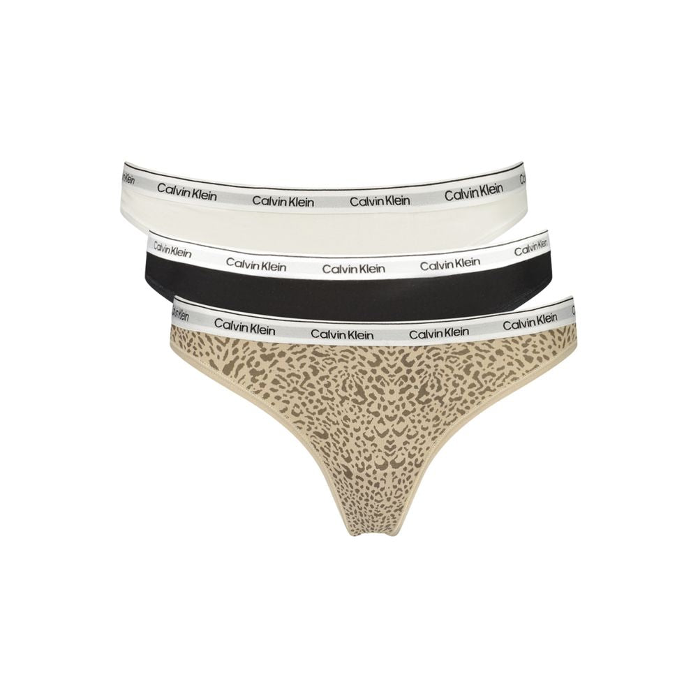 Calvin Klein Black Cotton Women Intimo