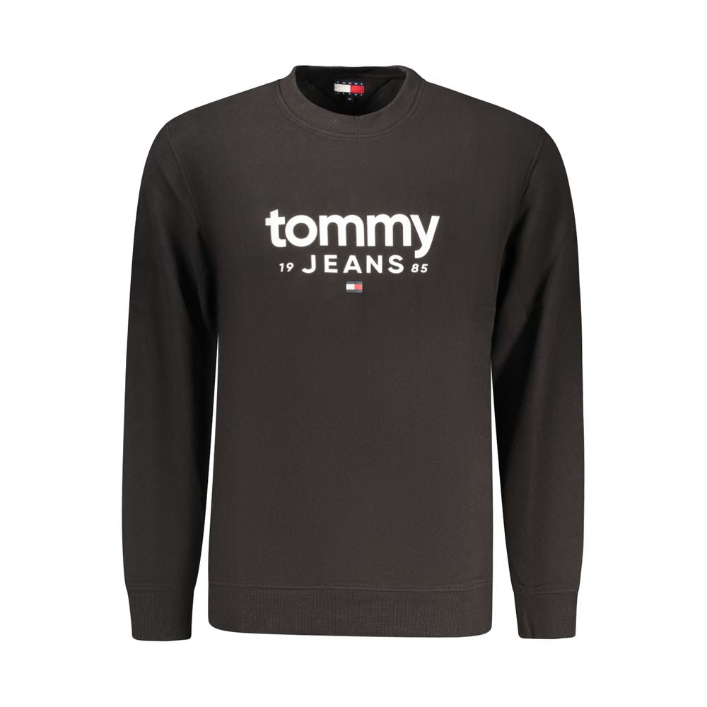 Tommy Hilfiger Black Cotton Men's Sweatshirt