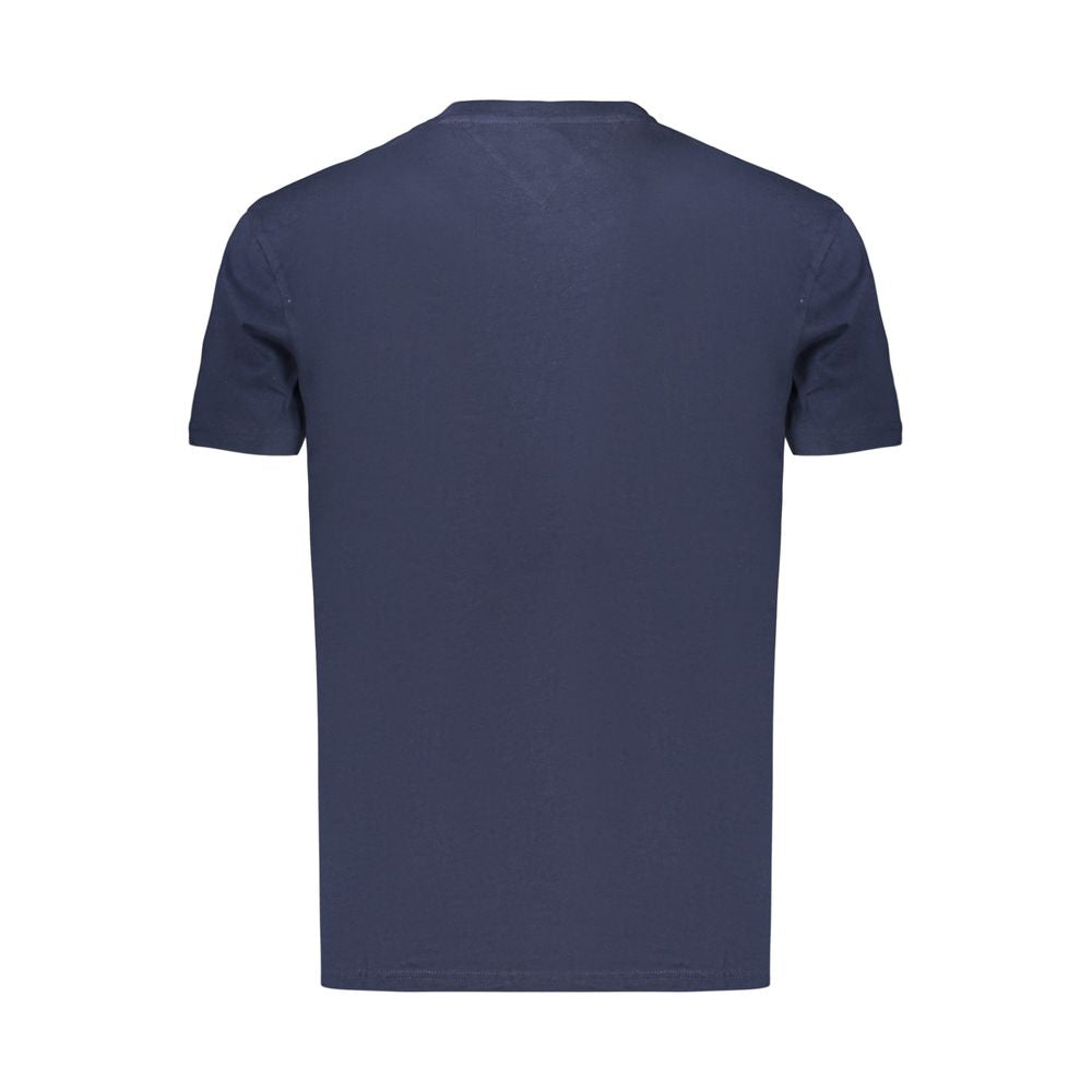 Tommy Hilfiger Blu Cotton Mens T-Shirt
