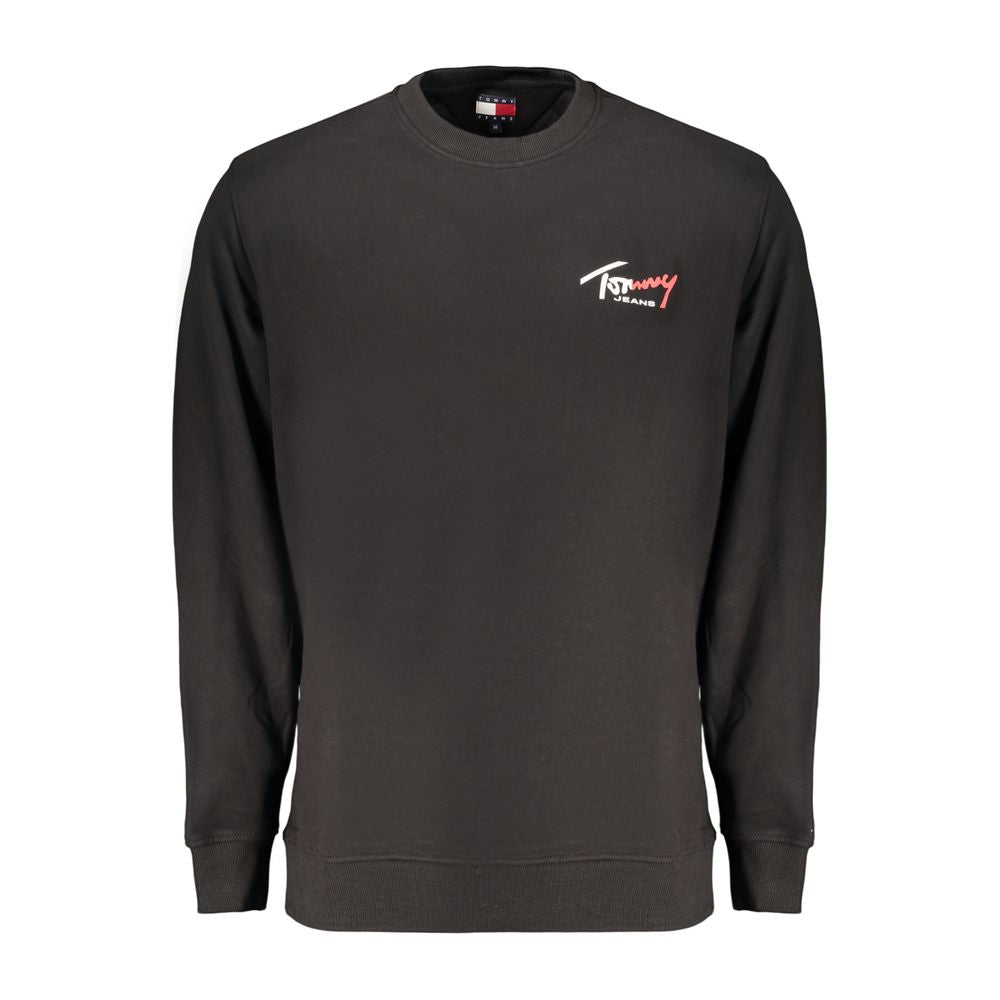 Tommy Hilfiger Black Cotton Men's Sweatshirt