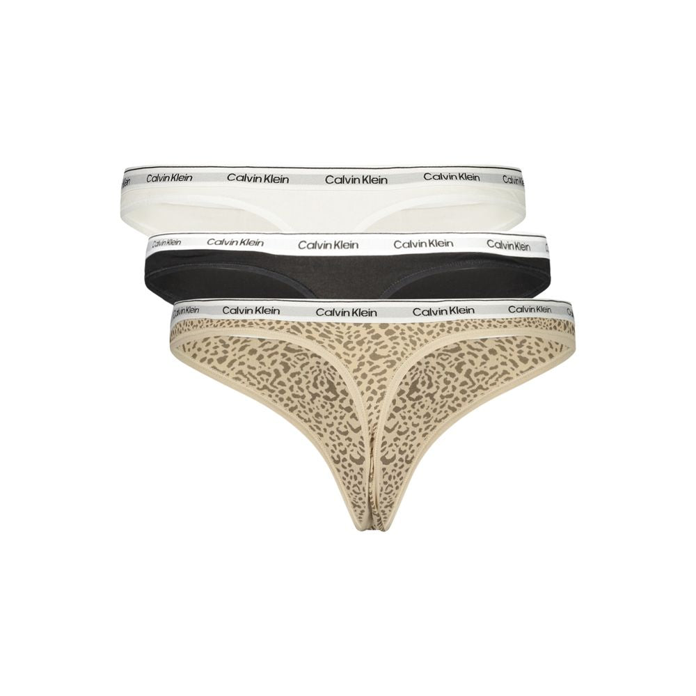Calvin Klein Black Cotton Women Intimo