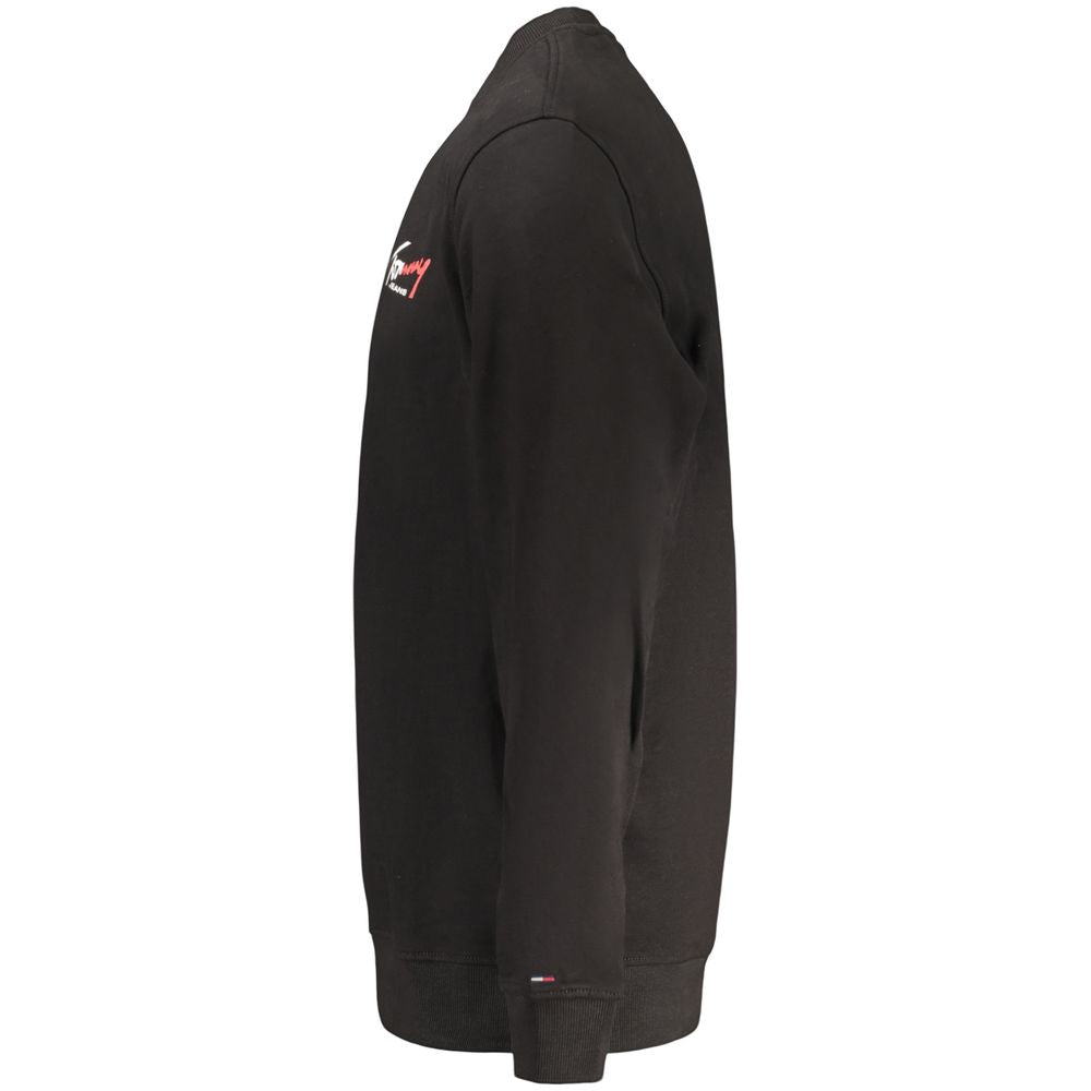 Tommy Hilfiger Black Cotton Men's Sweatshirt