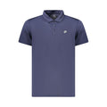 Lotto Blue Polyester Men's Polo Shirt