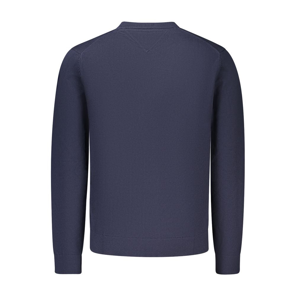 Tommy Hilfiger Blue Cotton Mens Knitwear