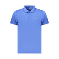 Lotto Blue Polyester Men's Polo Shirt