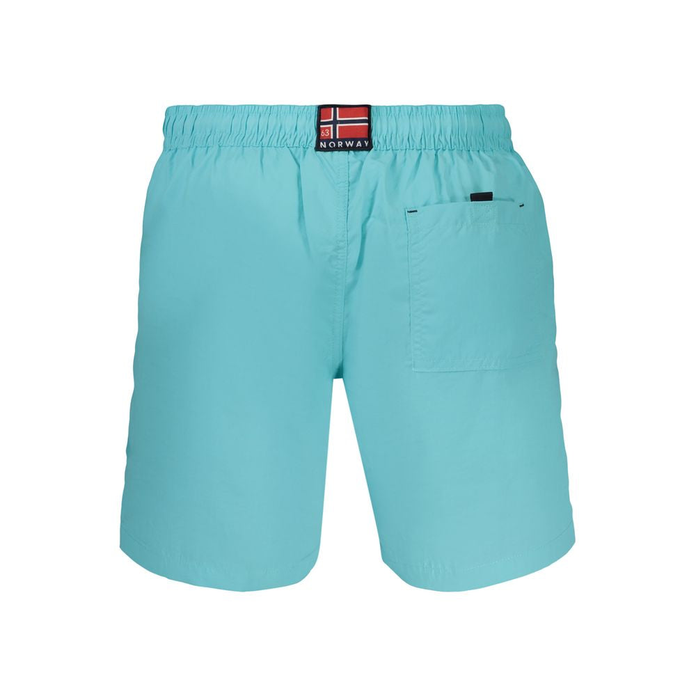 Norway 1963 Azzurro Polyester Men's Swimwear