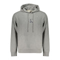 Calvin Klein Gray Cotton Men's Hoodie