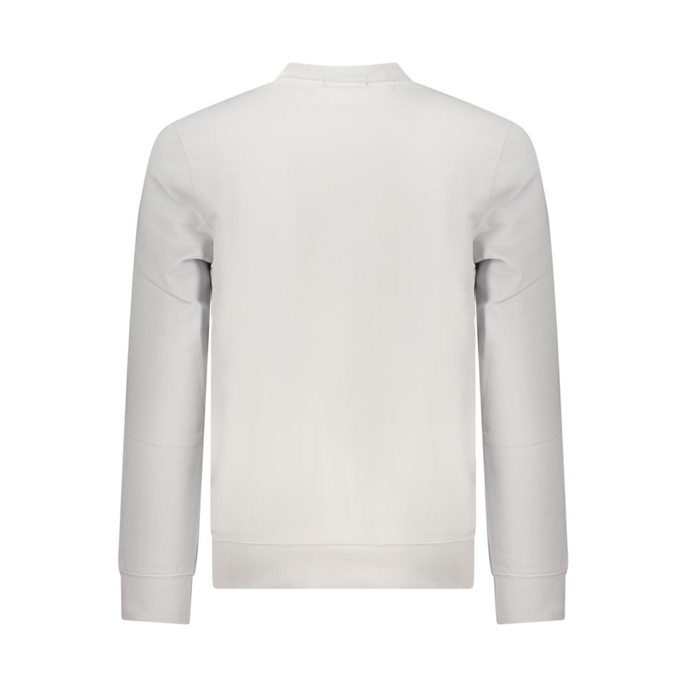 Calvin Klein Gray Cotton Men Sweatshirt