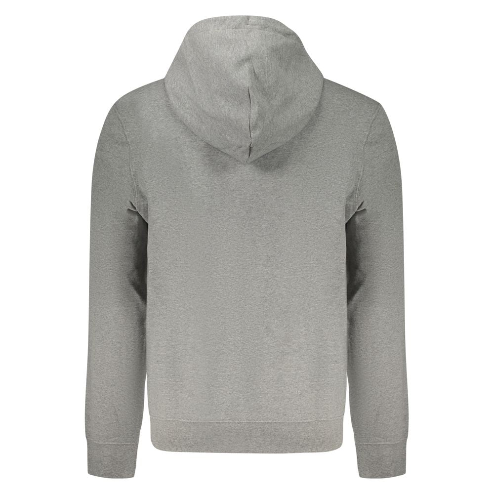 Calvin Klein Gray Cotton Men's Hoodie