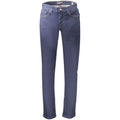 Norway 1963 Blue Cotton Men's Jean for a Timeless Casual Look