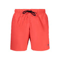 Norway 1963 Red Polyamide Men's Swim Boxer