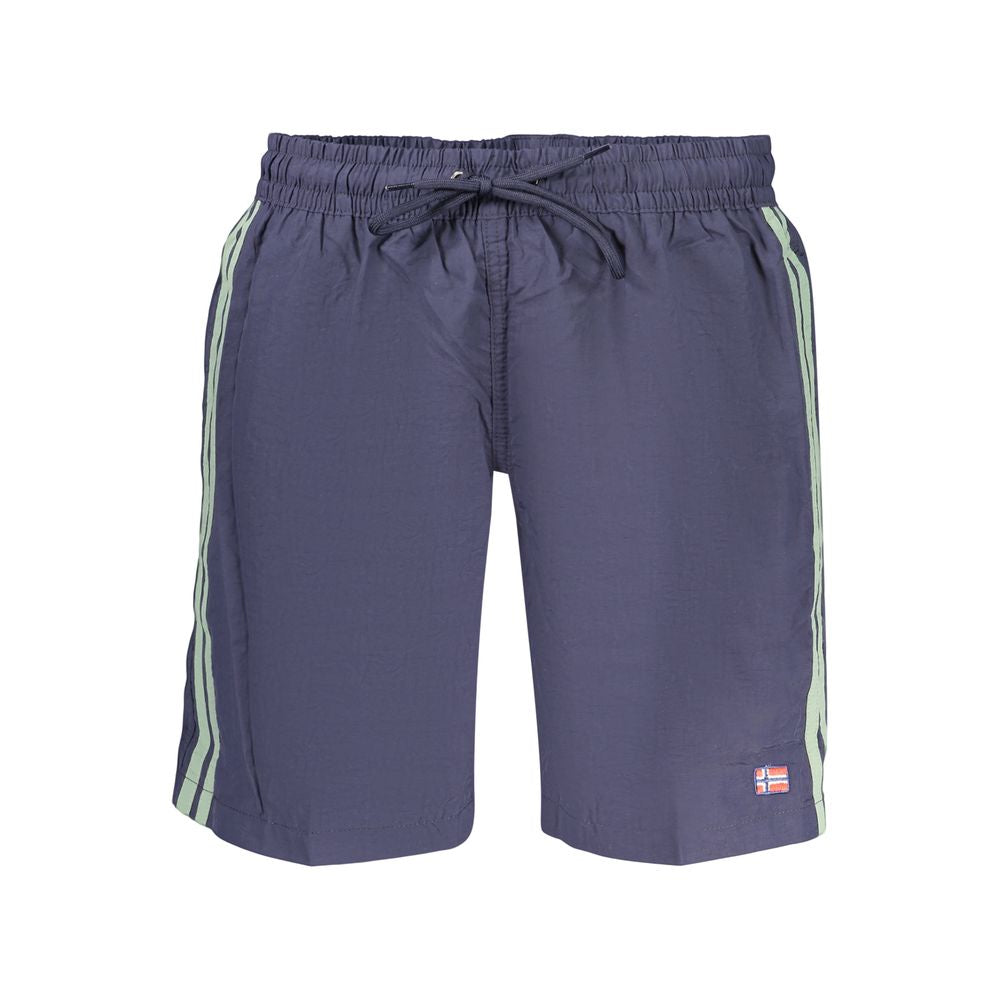 Norway 1963 Blu Poliammide Men's Boxer
