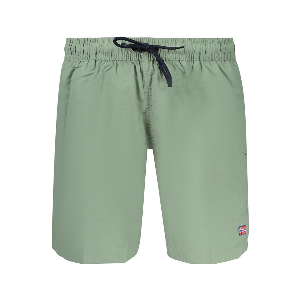 Norway 1963 Green Polyamide Men's Swimwear