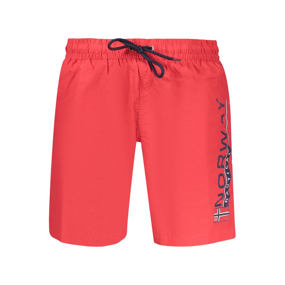 Norway 1963 Rosso Poliammide Uomo Swimwear