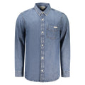 Calvin Klein Blue Cotton Men's Shirt