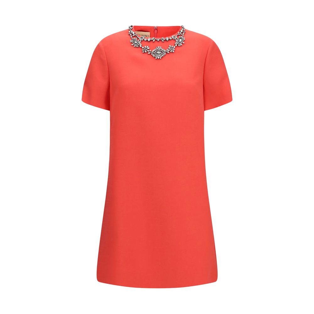 Valentino Garavani Multicolor Wool Oves Aries Casual Dress