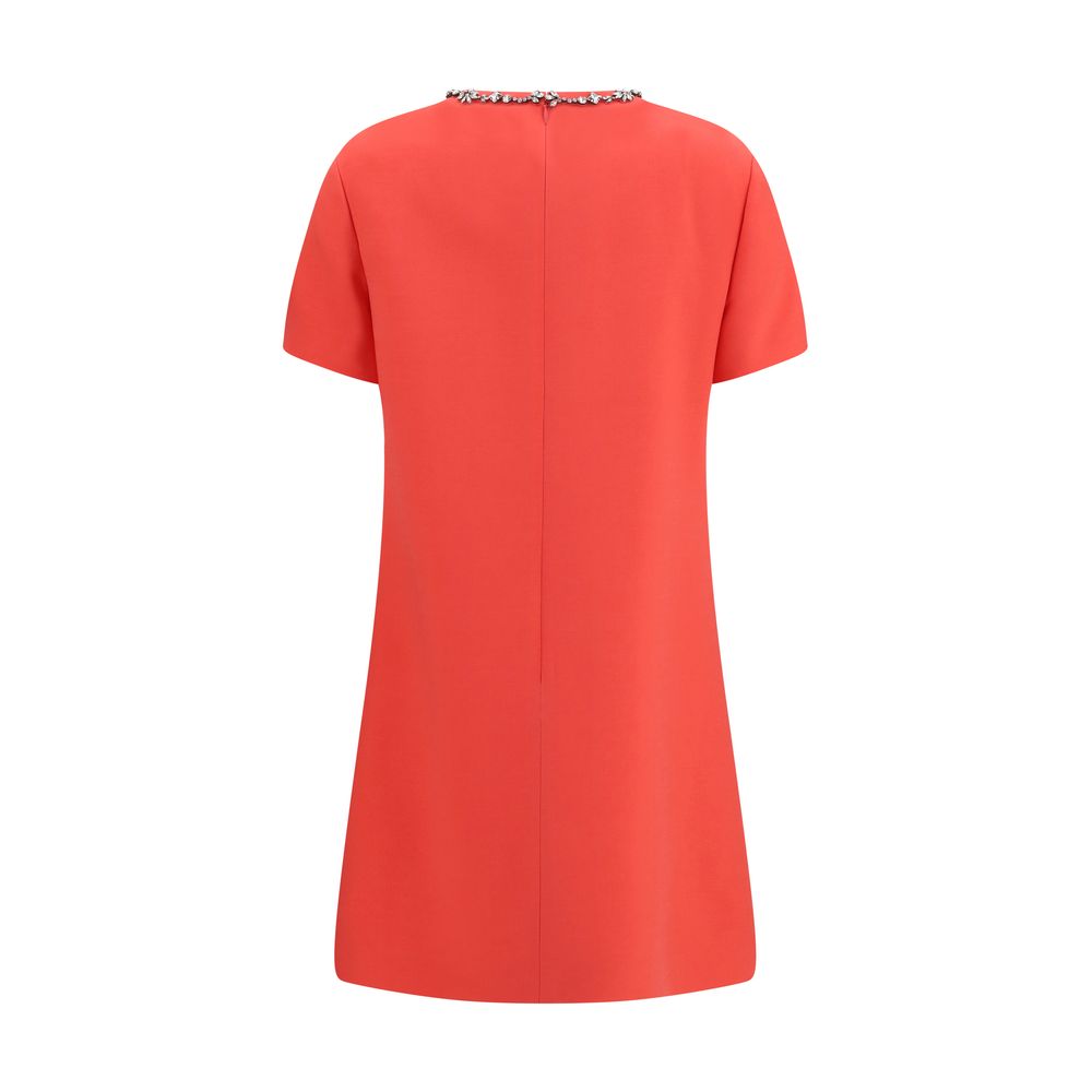 Valentino Garavani Multicolor Wool Oves Aries Casual Dress