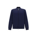 Brunello Cucinelli Blue Cotton Sweatshirt