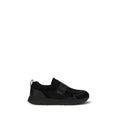 Prada Black Calf Leather Bos Taurus Athletic Sneakers
