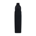 Khaite Black Polyester Cocktail Dress