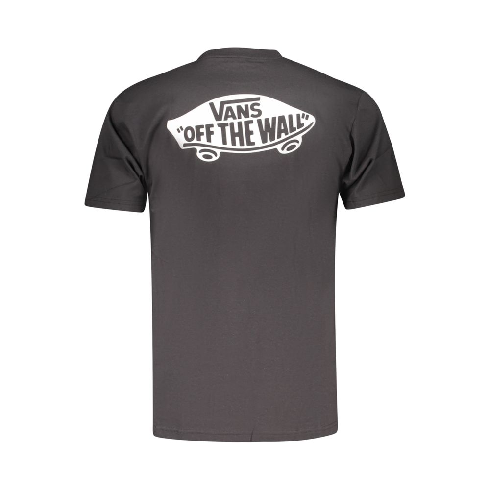 Vans Black Cotton Men's T-Shirt