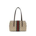 Gucci Beige Cotton Handbag