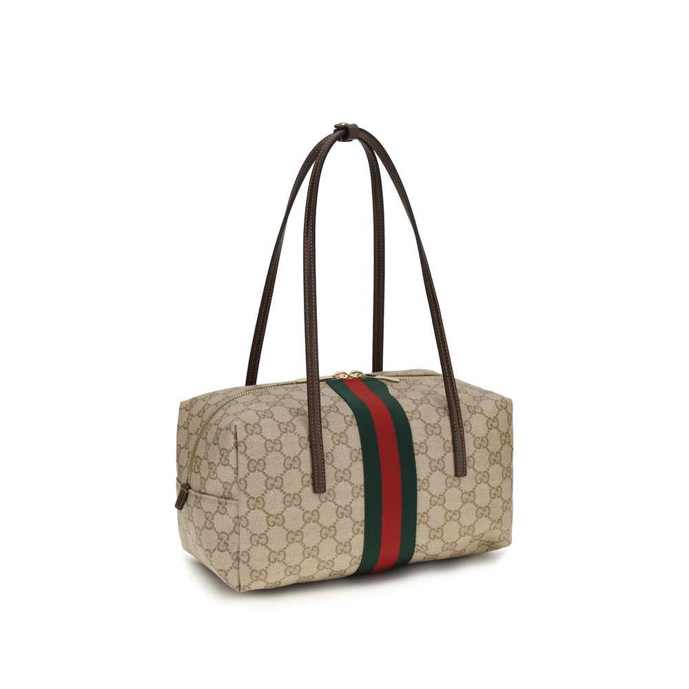 Gucci Beige Cotton Handbag