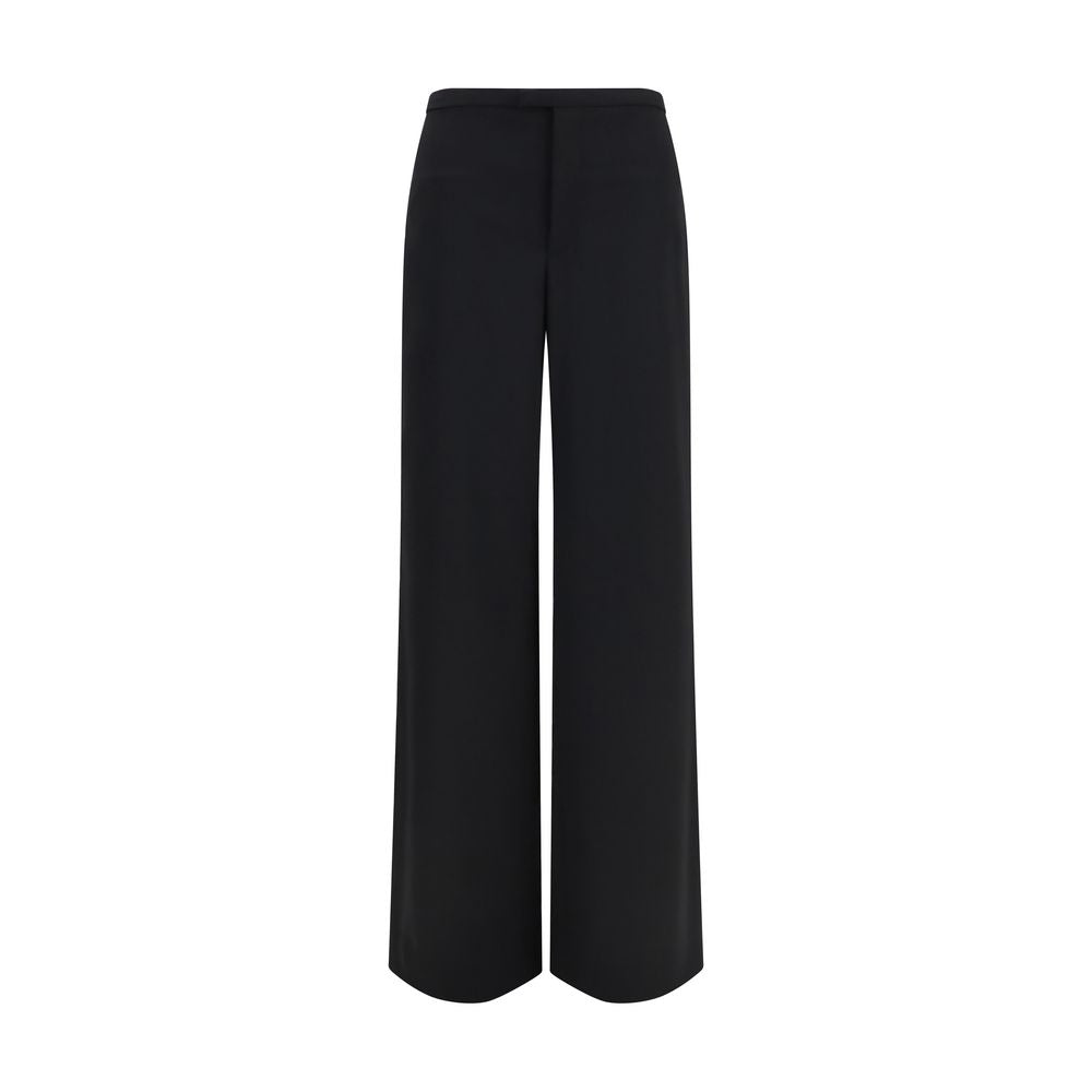 Gucci Black Wool Oves Aries Casual Pants