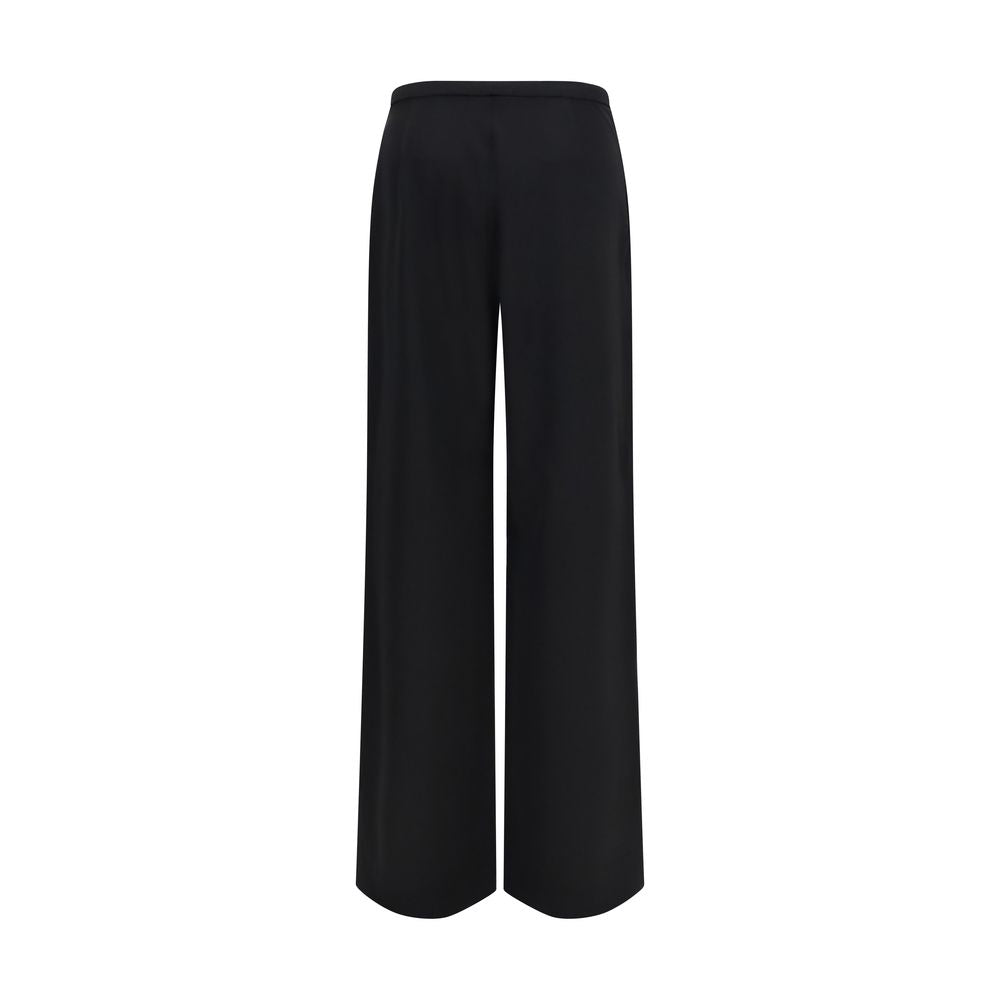 Gucci Black Wool Oves Aries Casual Pants