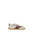 Dsquared² Beige Calf Leather Bos Taurus Low Top Sneakers