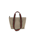 Gucci Beige Polyester Shoulder Bag