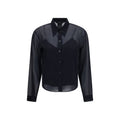 Gucci Black Silk Pattern Shirt