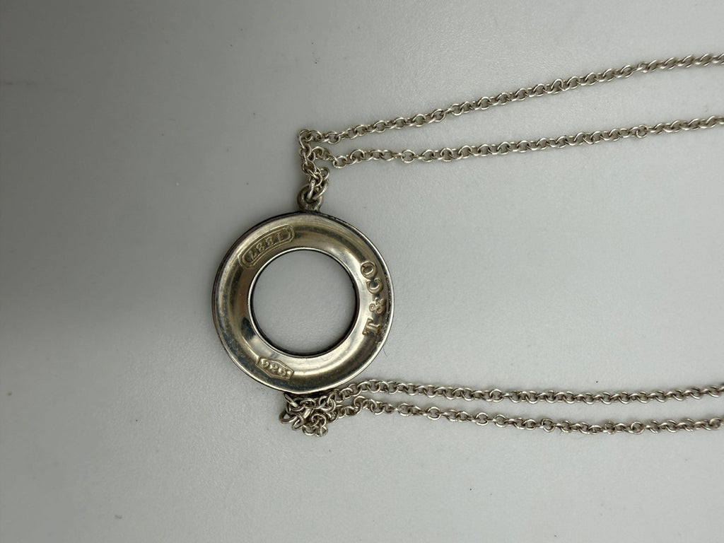 Tiffany & Co. TIFFANY & CO. Silver Bracelet with Double Chain