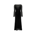 Tom Ford Black Metallic Fibre Casual Dress