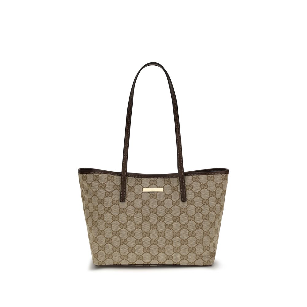 Gucci Beige Polyester Handbag