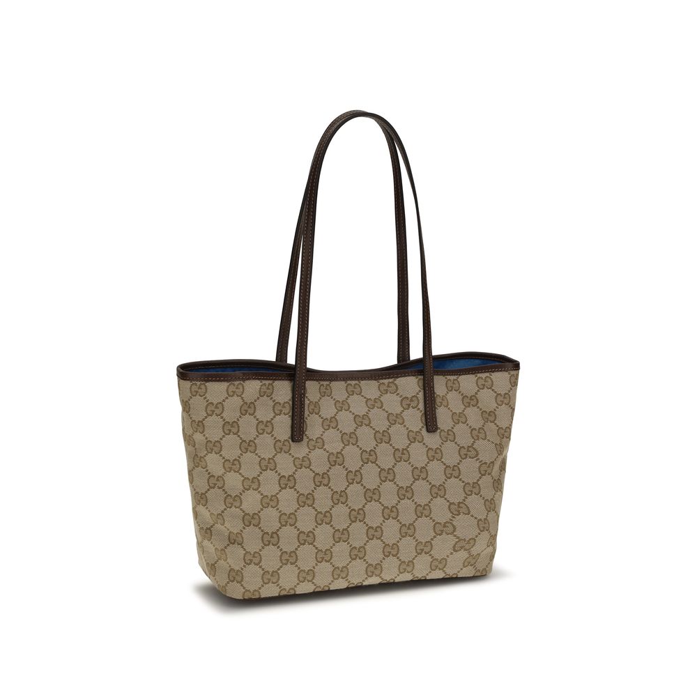 Gucci Beige Polyester Handbag