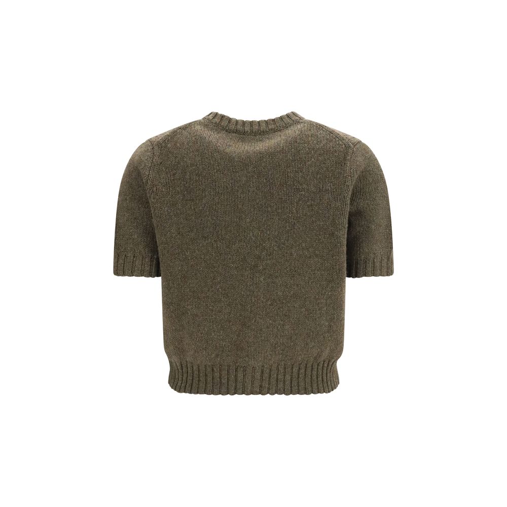 Khaite Bicolor Cashmere Cardigan