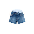 Alexander Wang Blue Cotton Bermuda Shorts