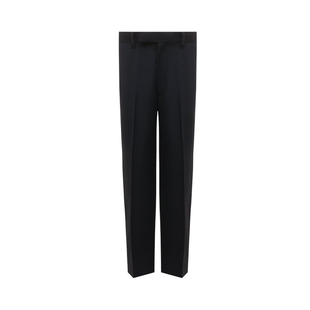 Prada Blue Wool Dress Pants