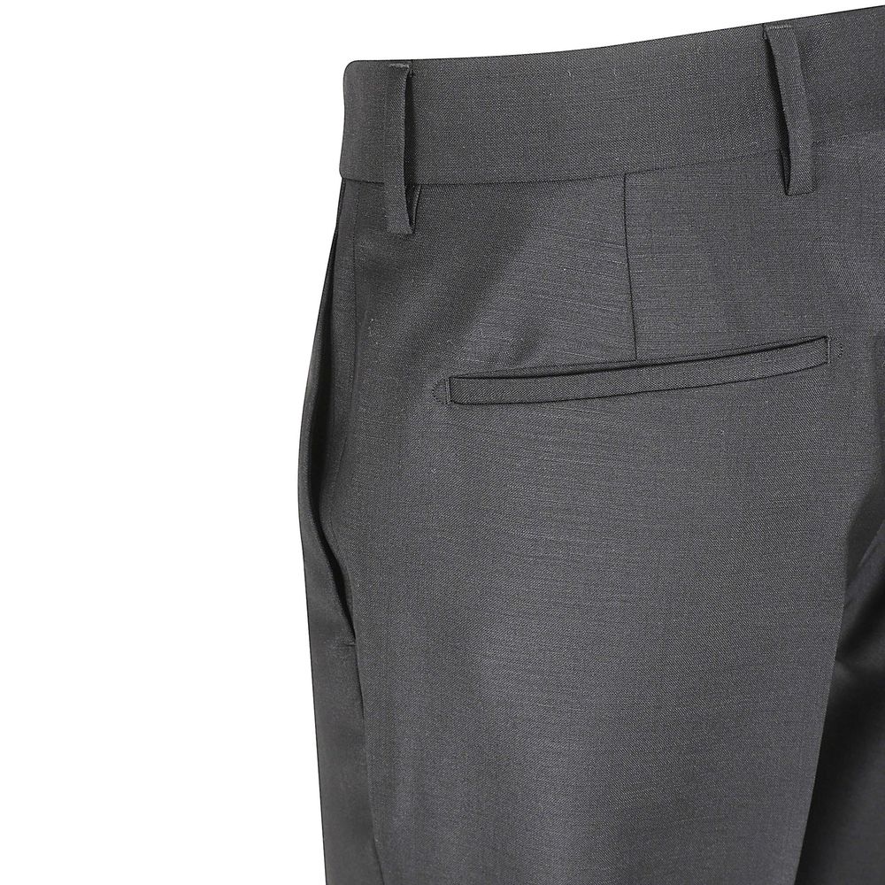 Prada Gray Wool Pants