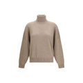 Brunello Cucinelli Brown Cashmere Turtleneck