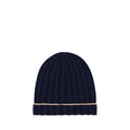 Brunello Cucinelli Blue Cashmere Beanie