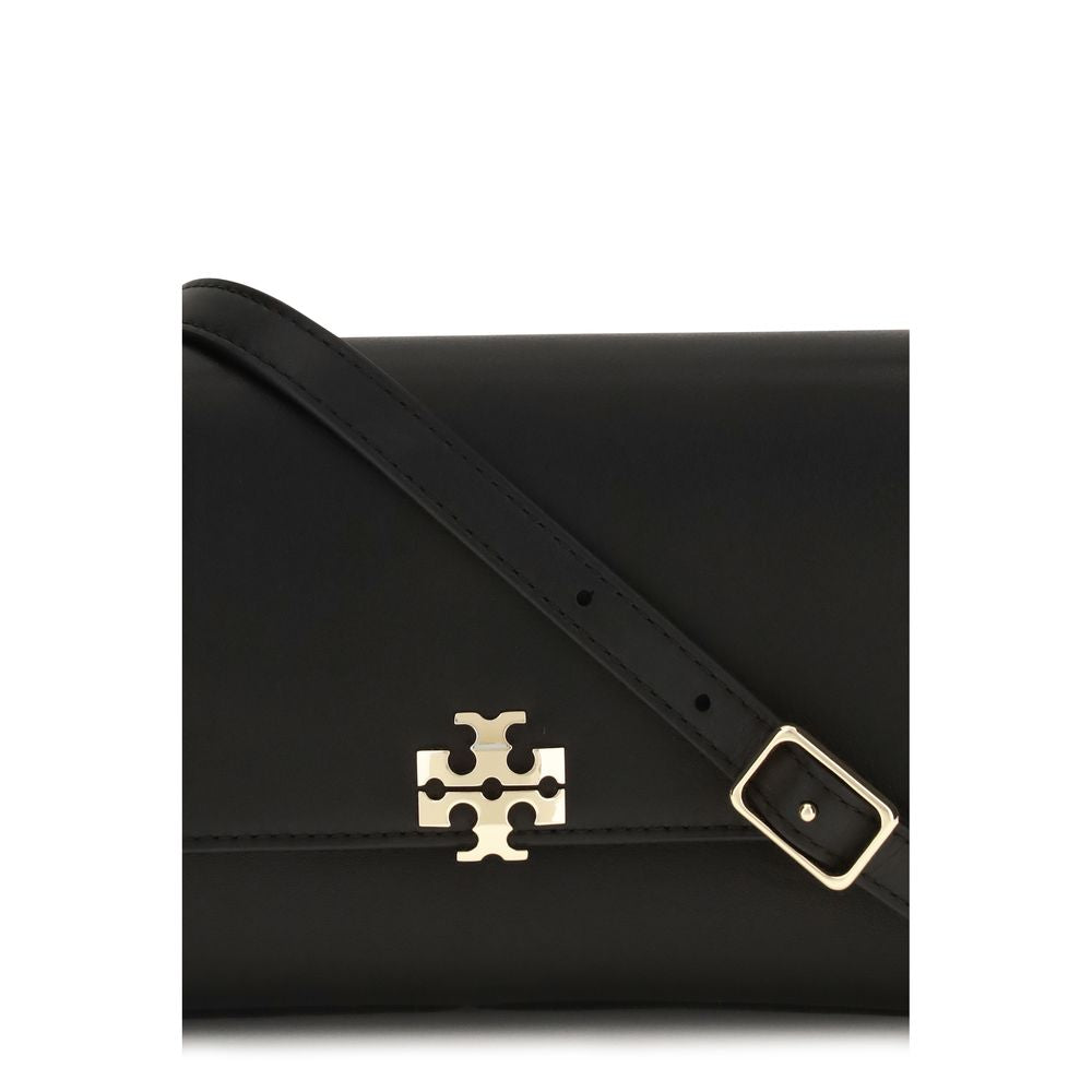 Tory Burch Black Calf Leather Bos Taurus Shoulder Bag Tory Burch