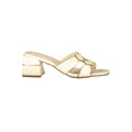 Laura Biagiotti Beige Polyurethane Women Sandal