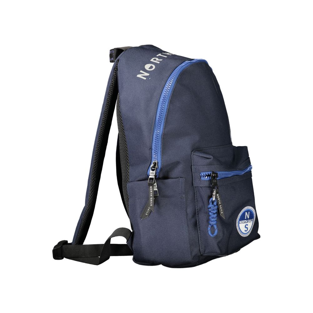 North Sails Blue Polyester Men's Backpack