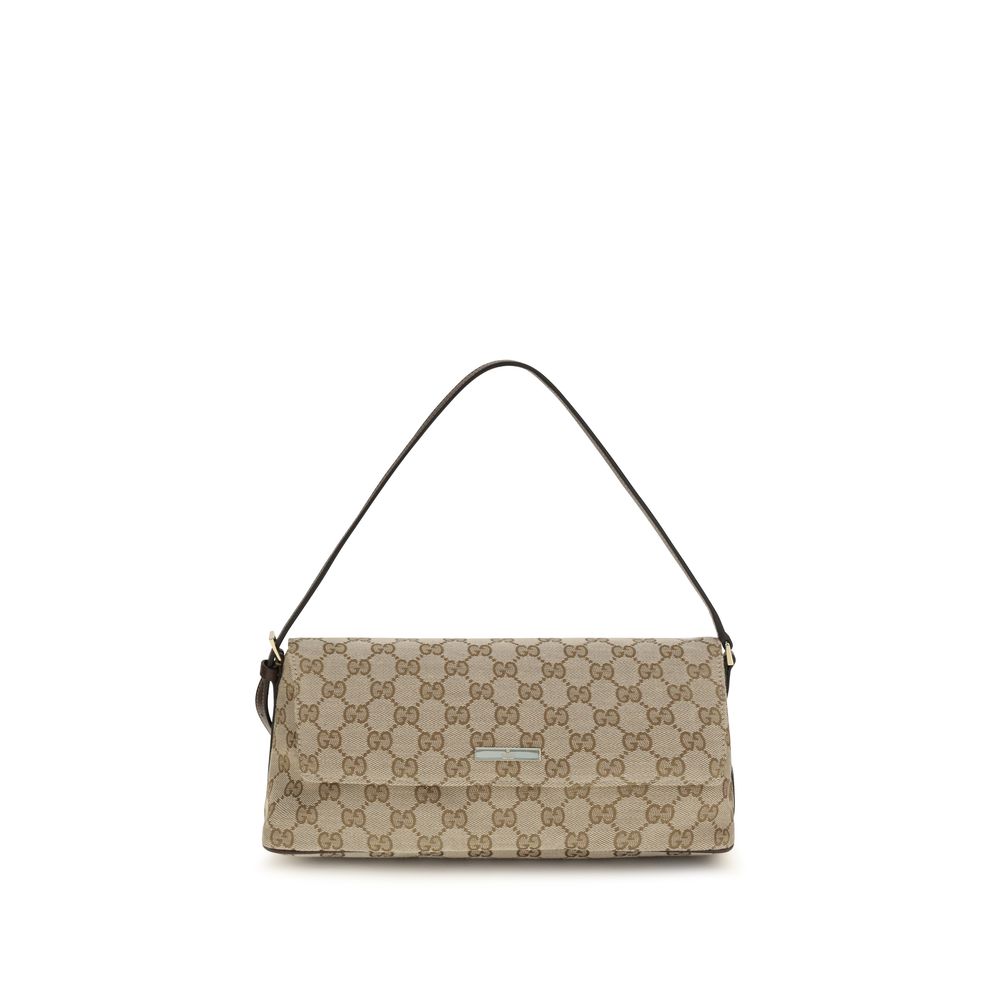 Gucci Brown Polyester Handbag