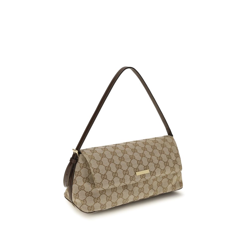 Gucci Brown Polyester Handbag