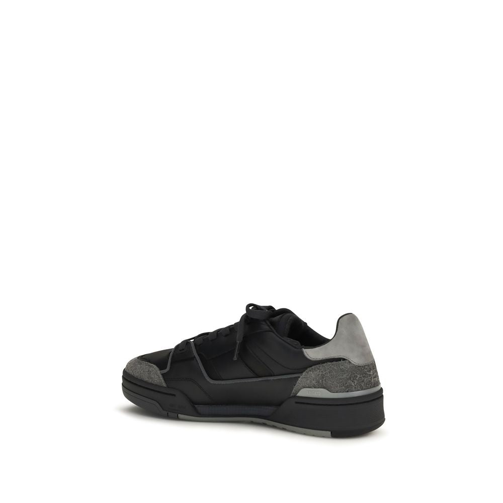 Axel Arigato Black Calf Leather Bos Taurus Low Top Sneakers