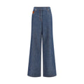 Fendi Blue Cotton Jeans Denim